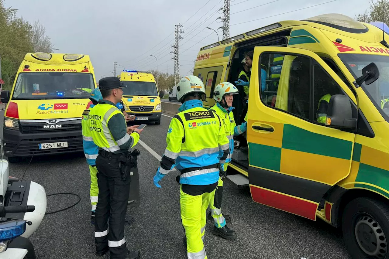 Tres jóvenes fallecen en un accidente de tráfico en Leganés