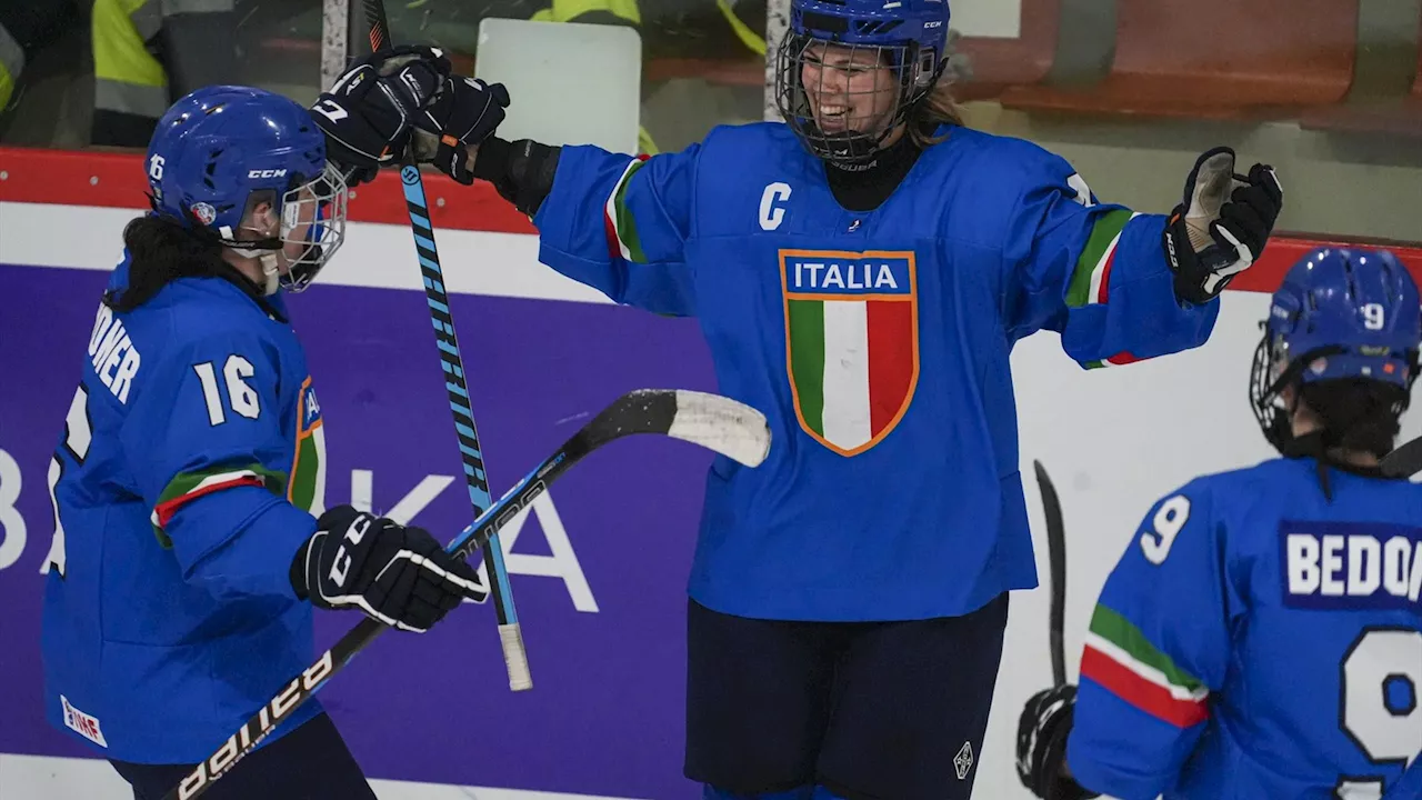 L’Italia batte la Slovenia e punta a una medaglia ai Mondiali di Prima Divisione