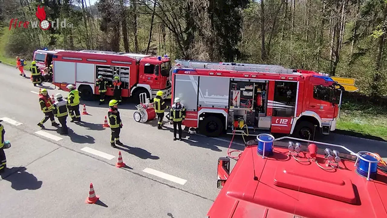 Schwerer Verkehrsunfall in Trostberg