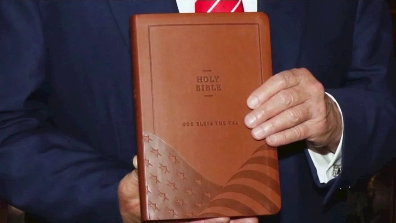 Christian leaders react to Trump's 'God Bless the USA' bibles: 'More Trump than Bible?'