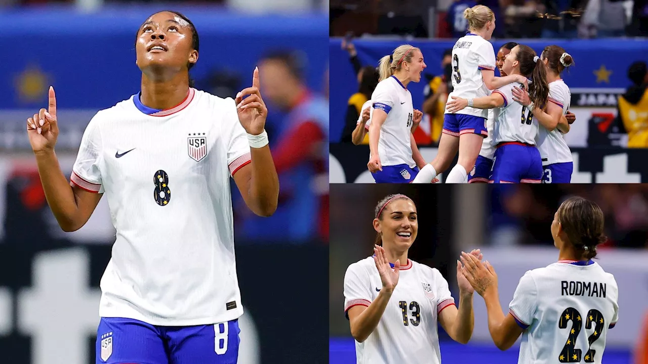 USWNT player ratings vs Japan: Jaedyn Shaw's rise continues with another big performance as Emma Hayes' attacking options continue to expand after SheBelieves Cup semifinal win