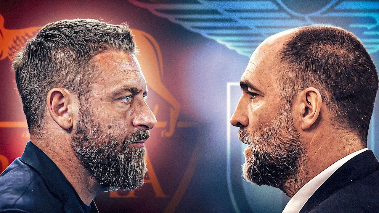 Roma-Lazio è De Rossi contro Tudor: rivoluzione e metamorfosi, Derby bivio per l'Europa