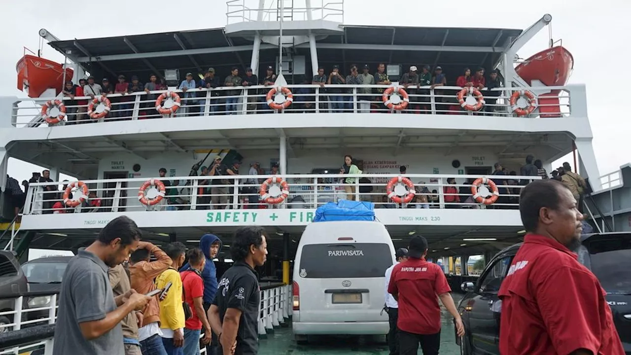 Sistem Satu Arah di Tol Trans Jawa, Antrean Panjang di Pelabuhan Merak