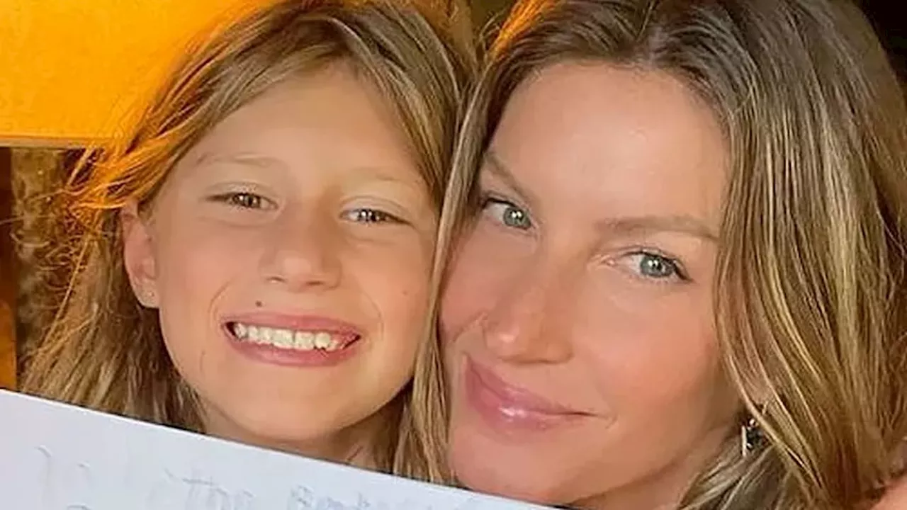 Gisele Bundchen's lookalike daughter Vivian, 11, almost towers over 5ft 11 mom in new photos