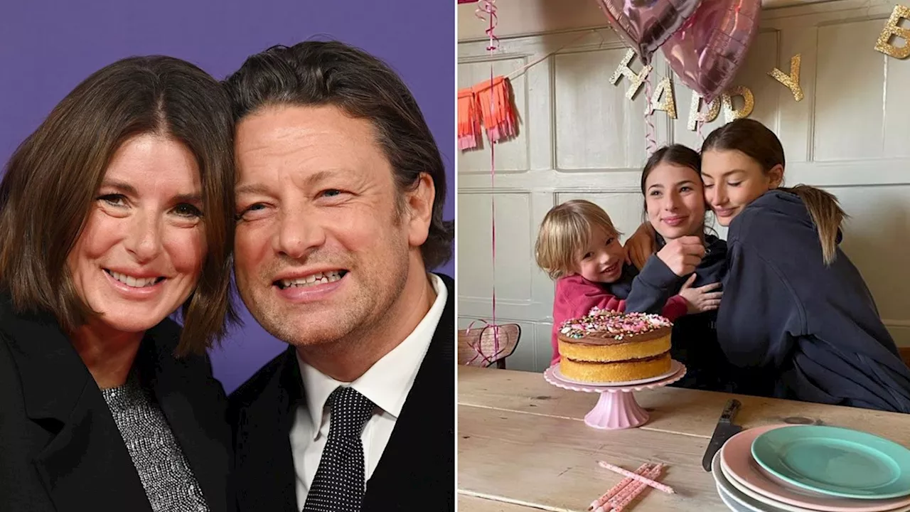 Jamie Oliver shares ultra-rare childhood photo with daughter Petal