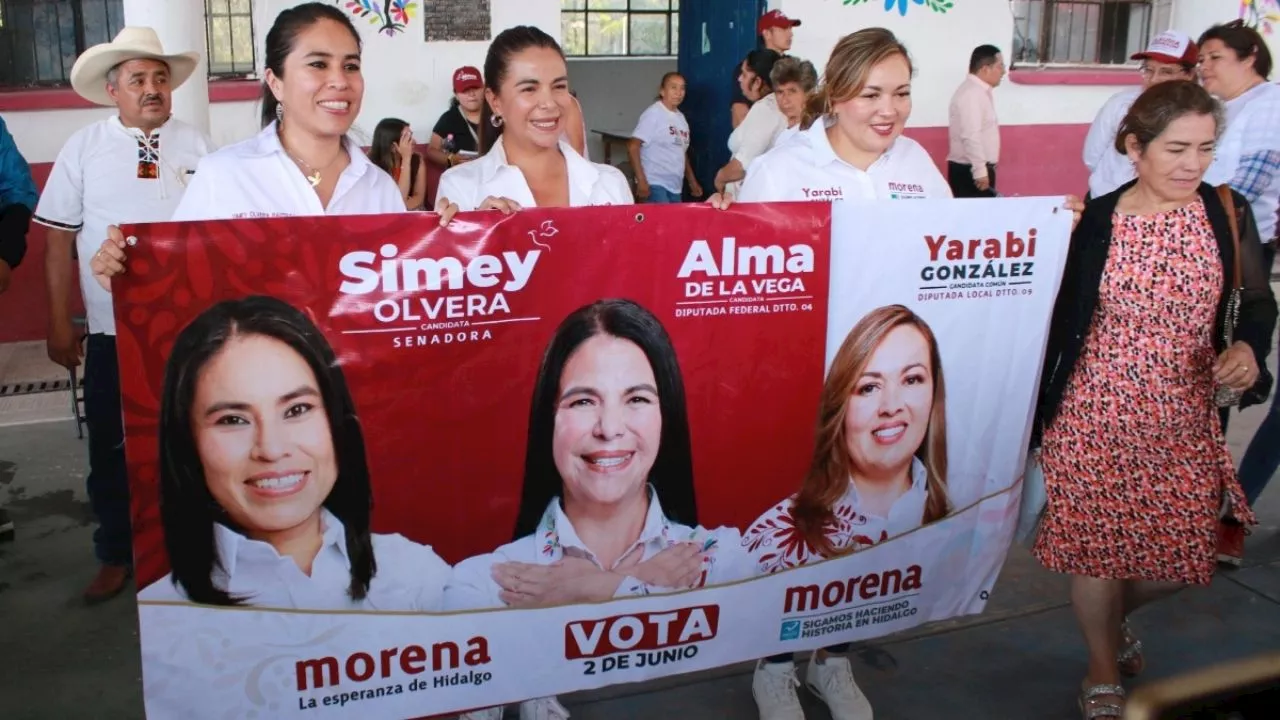 “En morena demostramos cómo trabajar sin corrupción”: Simey Olvera