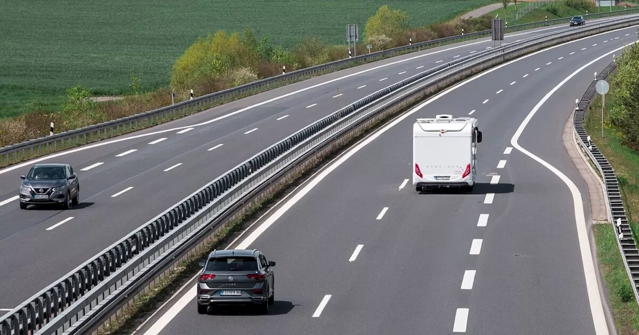 Trotz Osterferienende kaum Staus - Mehrere Motorradunfälle