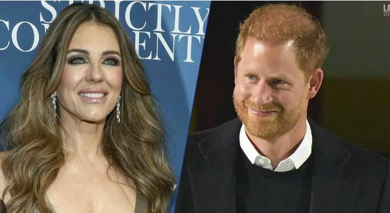 Elizabeth Hurley smentisce di essere la donna con cui Harry ha perso la verginità