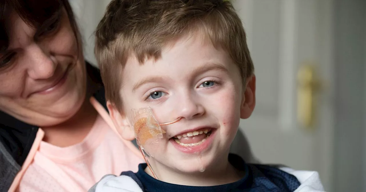 Boy, 11, brain damaged by sepsis had to sit in buggy in classroom for four years