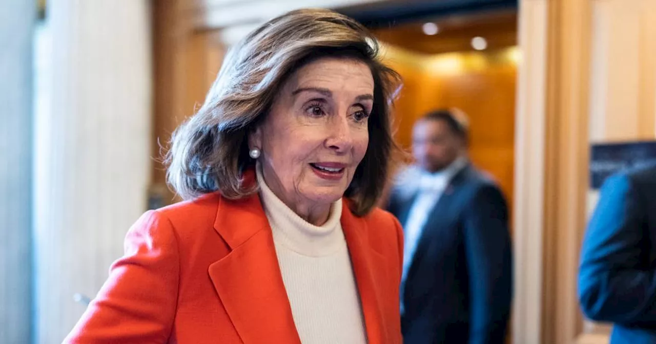 Nancy Pelosi Urges Biden to Halt Weapons Transfers to Israel