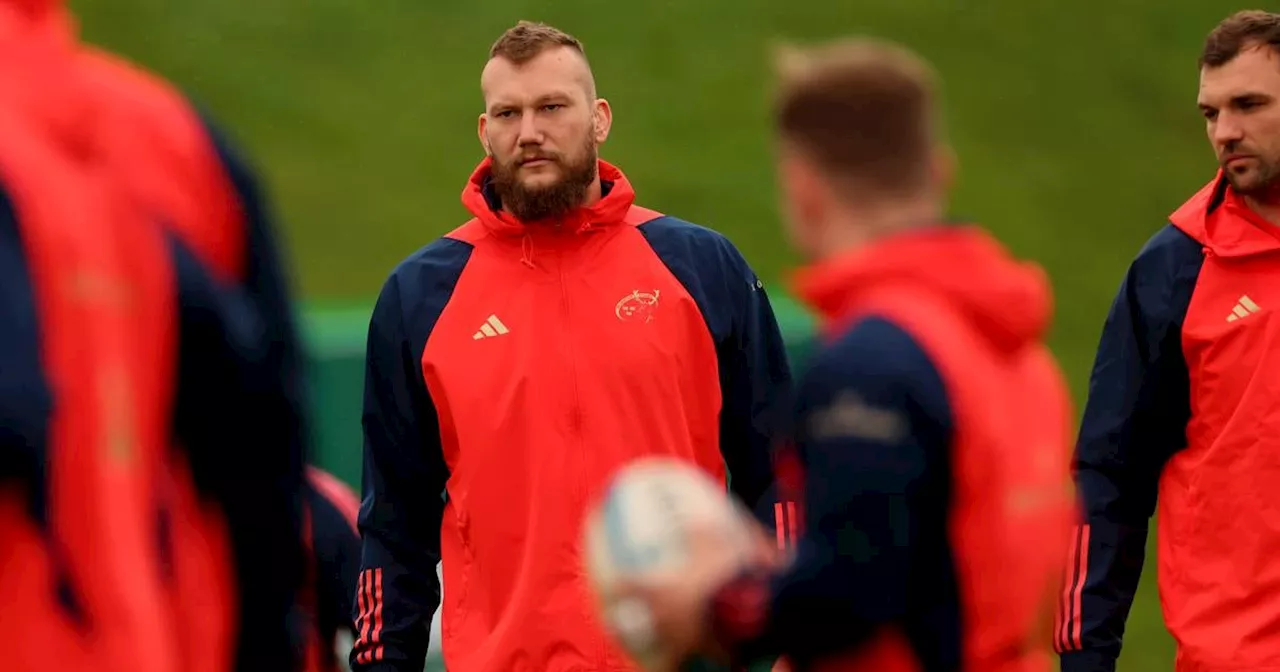 RG Snyman and Shane Daly ruled out of Munster’s game against Northampton