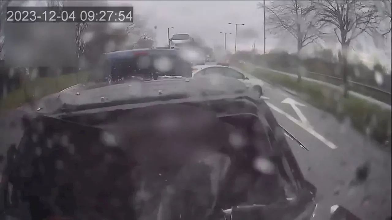 Lorry Driver Crashes into Learner Due to Noticing Stationary Traffic