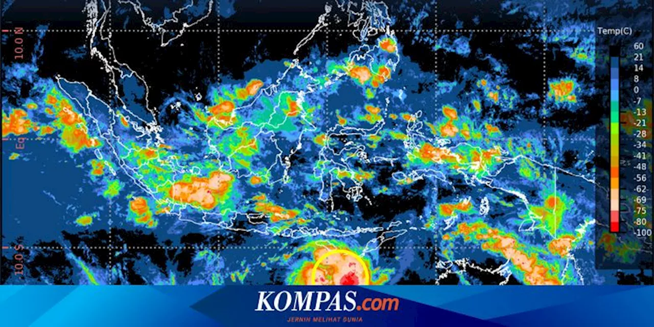 Bibit Siklon Tropis 96S Berkembang Jadi Siklon Tropis Olga, Apa Dampaknya?