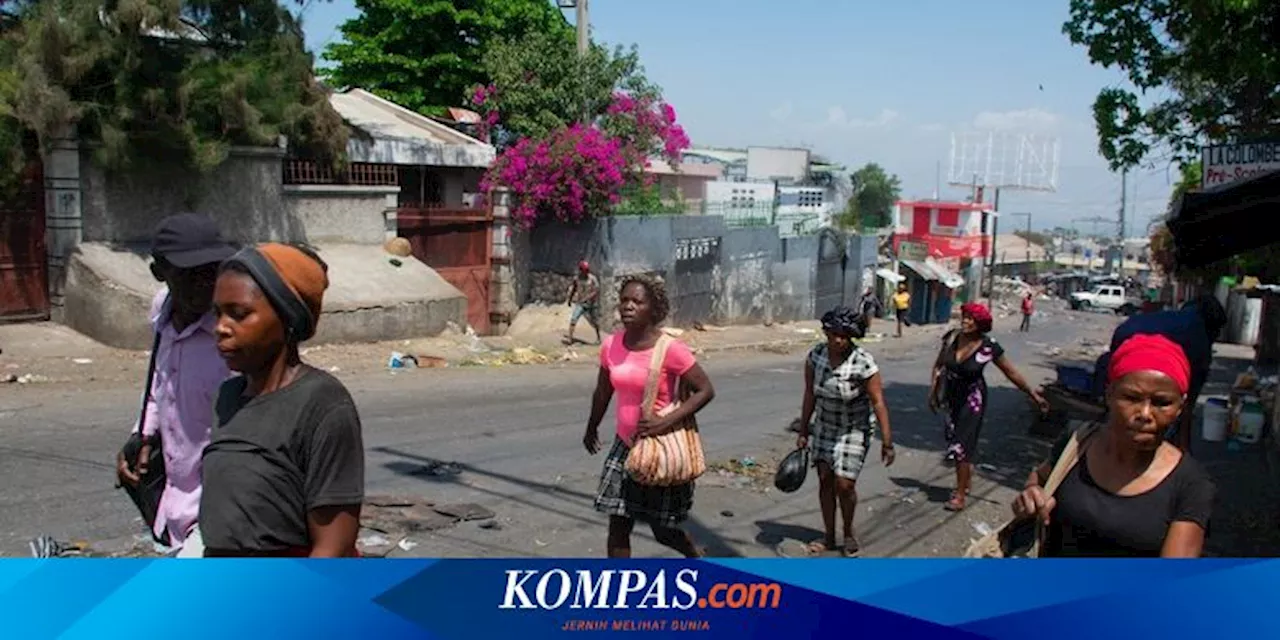 Geng-geng Kuasai Ibu Kota Haiti, Warga Terpaksa Mengungsi