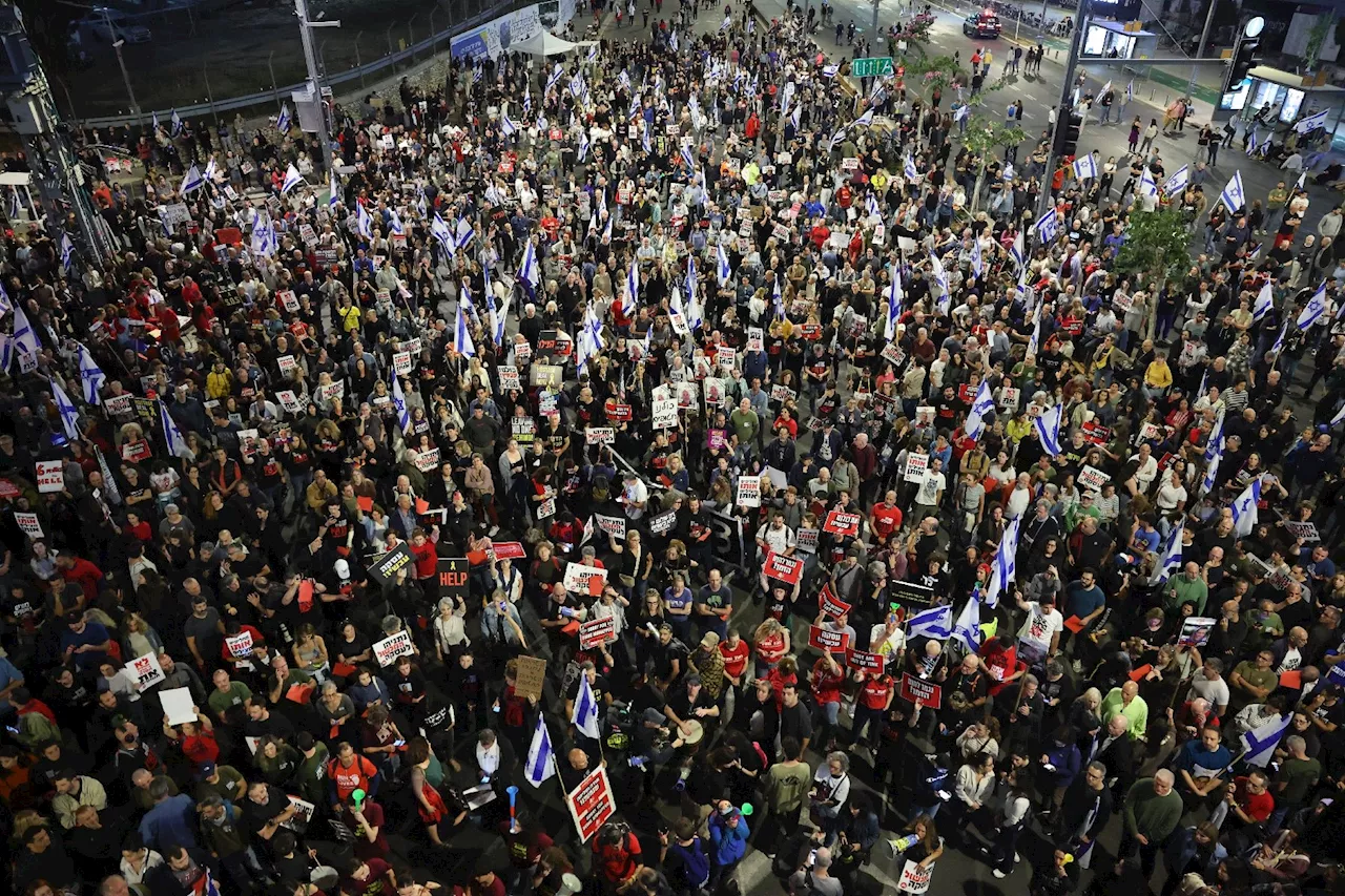 Manifestation massive à Tel-Aviv pour la démission du Premier ministre