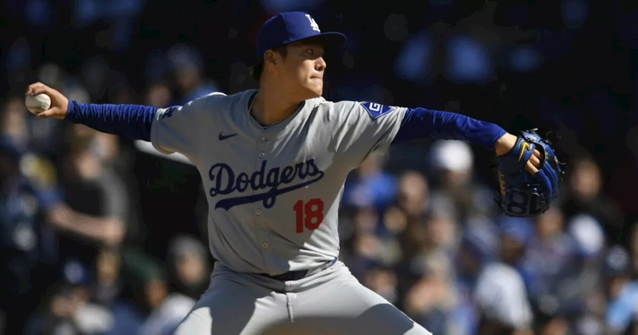 Yoshinobu Yamamoto gets out jams and shines again for Dodgers in win over Cubs