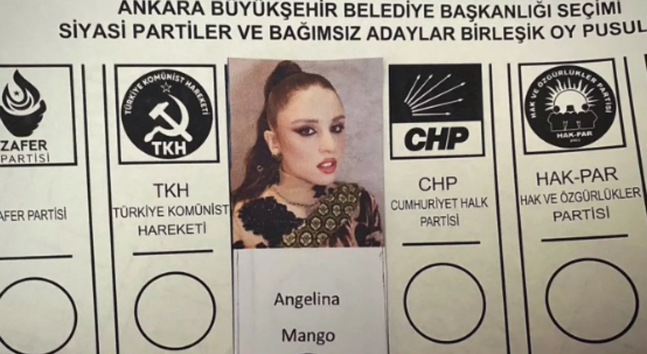 Angelina Mango candidata alle elezioni in Turchia: la curiosa protesta degli elettori sulla scheda di voto