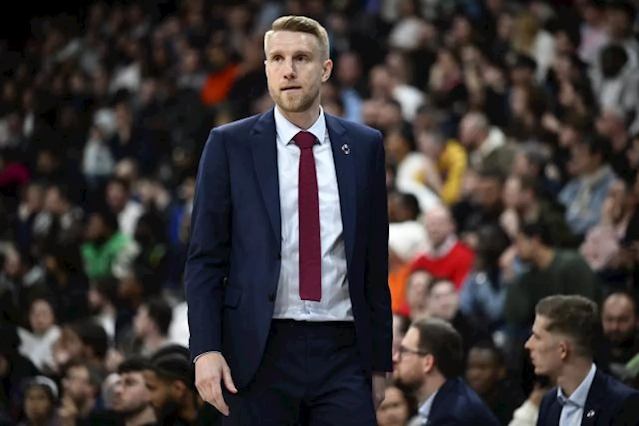 Le coach du Paris Basketball, Tuomas Iisalo, nommé entraîneur de l'année en Eurocoupe