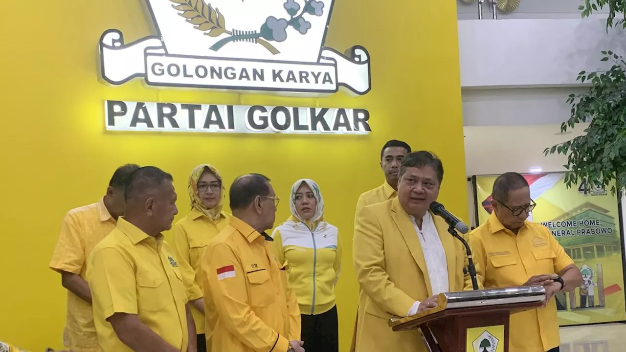 Airlangga: Tokoh yang Hadiri Pengarahan adalah Kader Golkar, Termasuk Bobby Nasution