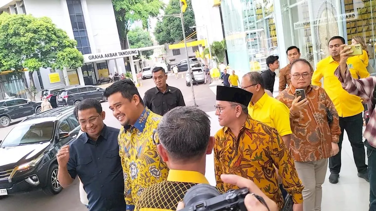 Wali Kota Medan Bobby Nasution Menghadiri Acara Pengarahan Ketua Umum Golkar