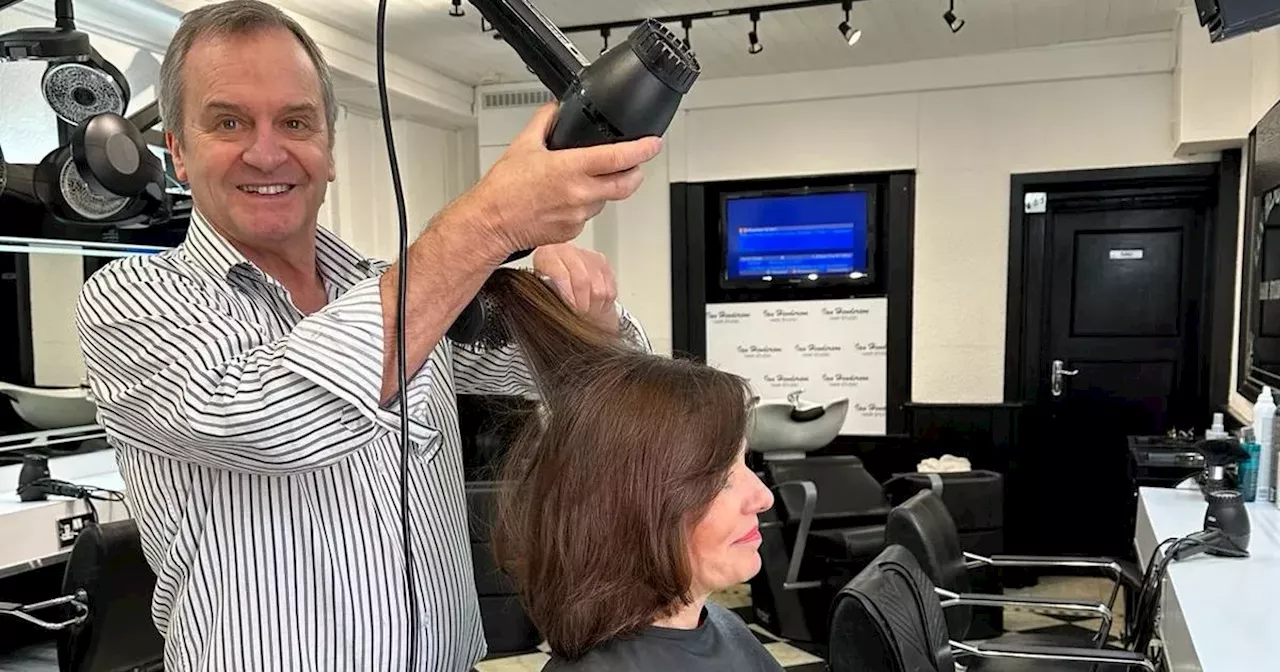 Hairdresser with over 50 years of experience still going strong