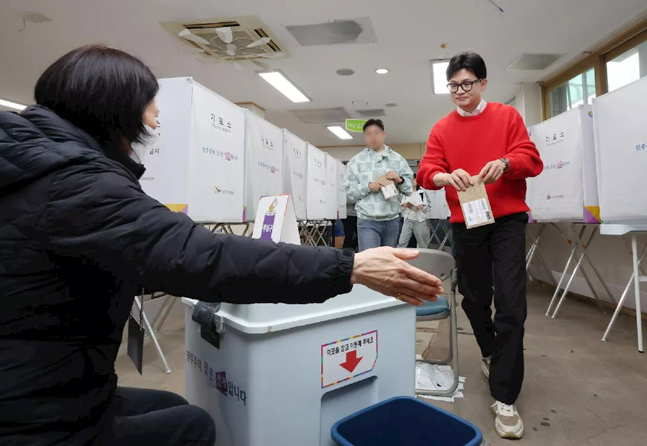 후보 254명 모두 사전투표한 국힘…“투표 안하면 나라 망한다” 보수결집 호소