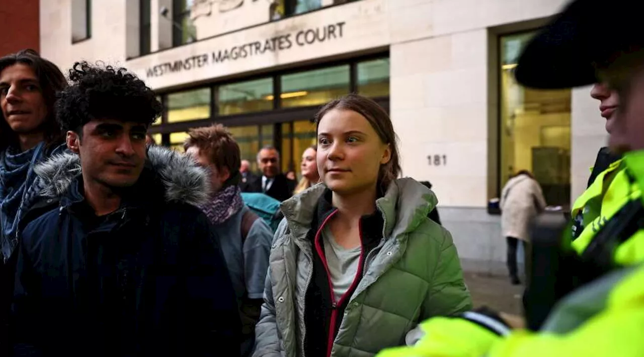 Disturbo e resistenza a ufficiale, Greta Thunberg prosciolta a Londra