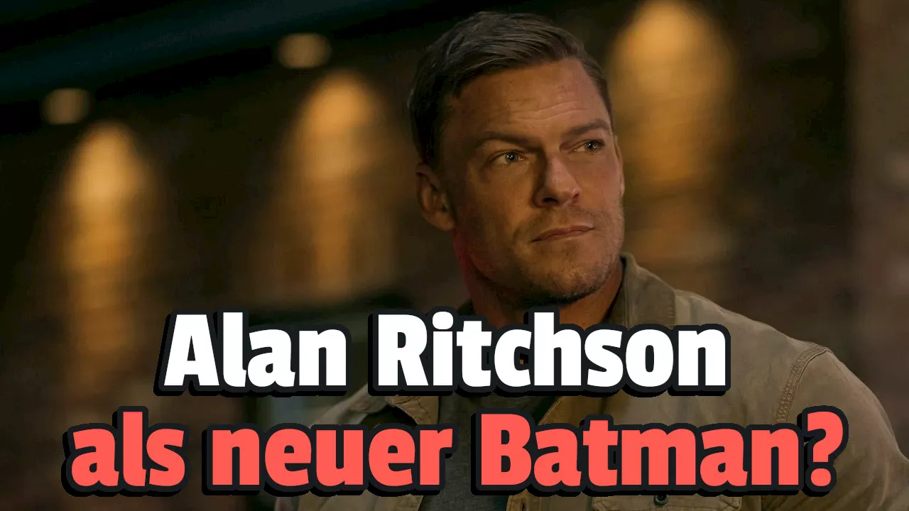 Alan Ritchson äußert sich zu Batman-Rolle