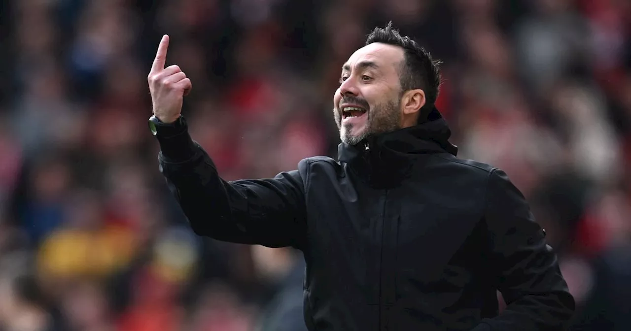 Brighton Boss De Zerbi Plays Down Manchester United Links