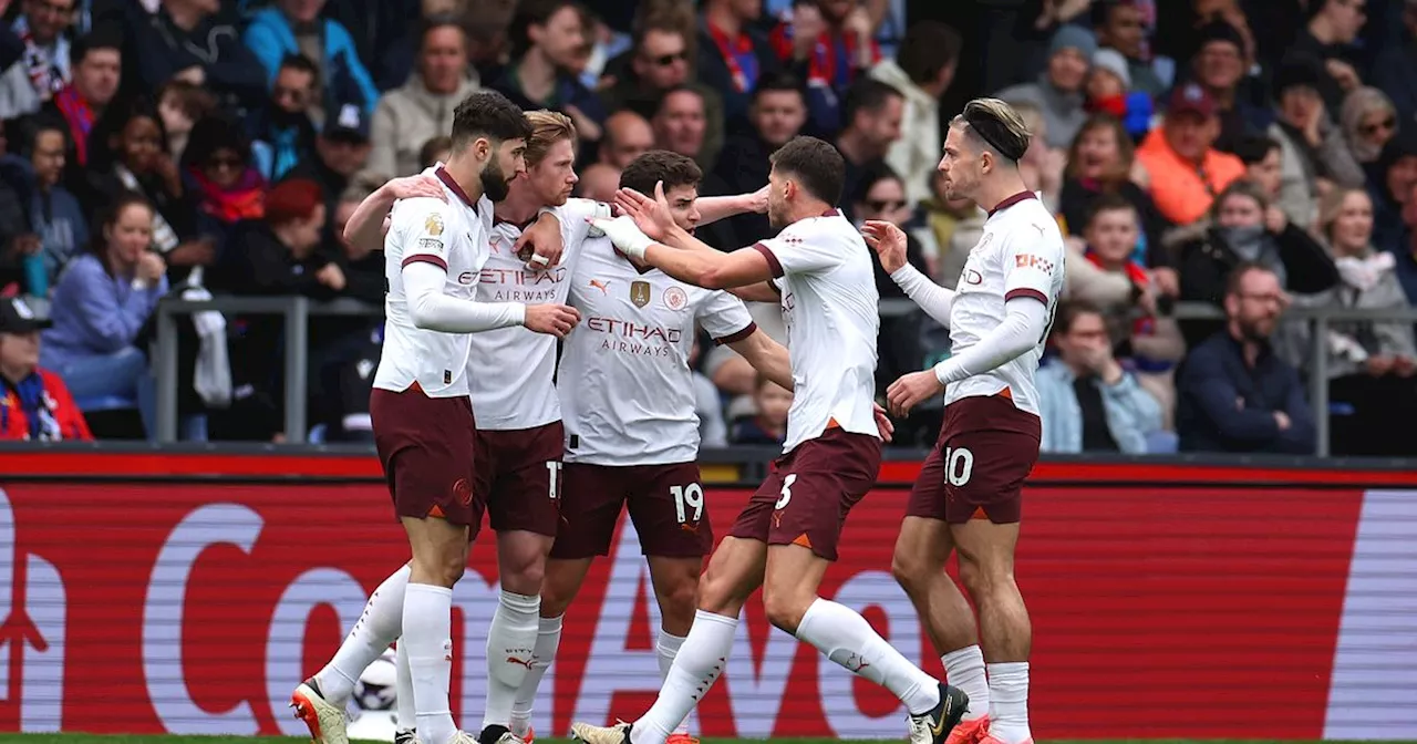 Manchester City come from behind to beat Crystal Palace