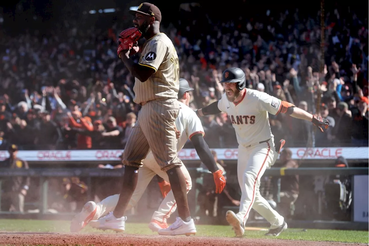 Giants Win Home Opener with Walk-Off Double