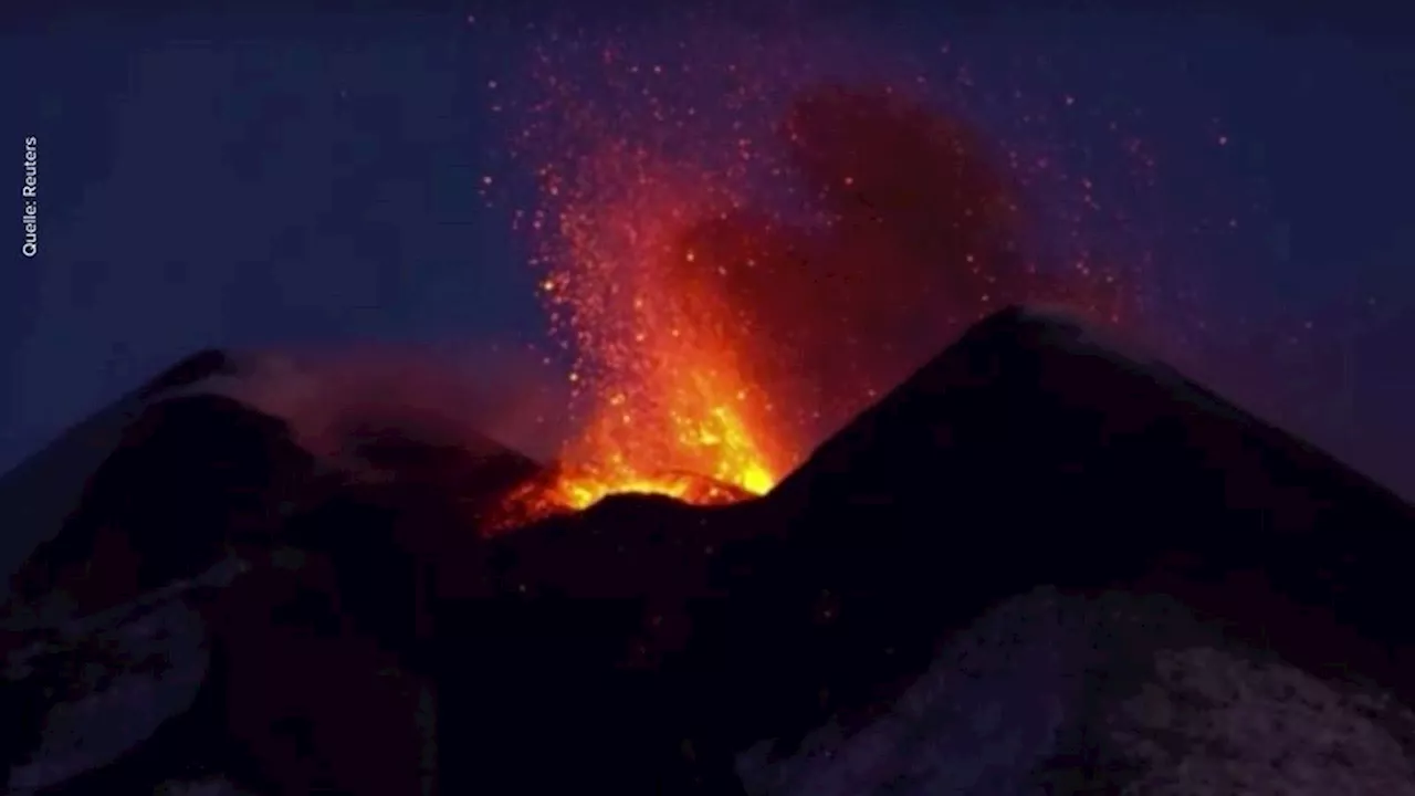 Phänomen am Ätna in Italien: Vulkan erzeugt so viele Rauchringe wie nie