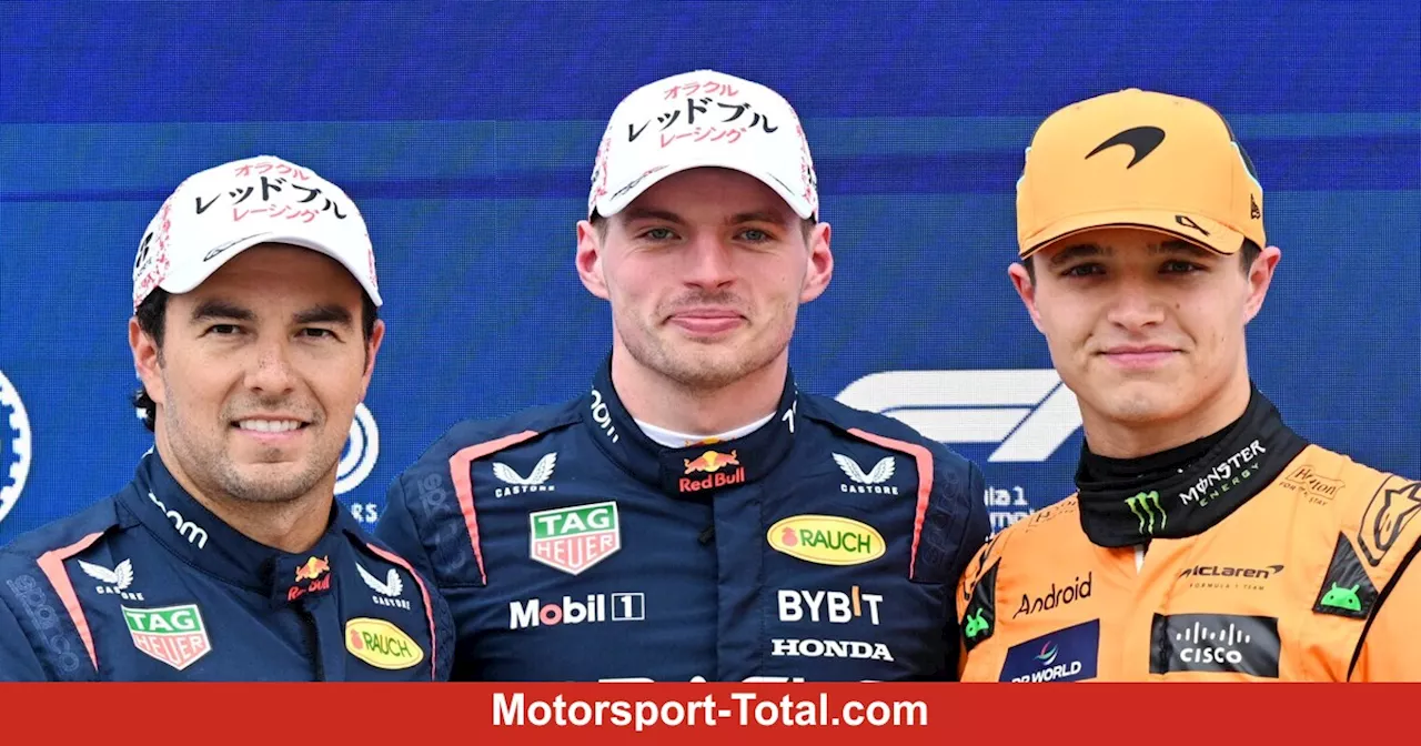 Trotz Perez: Max Verstappen fährt in Suzuka auf Poleposition!