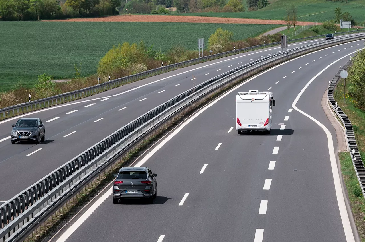 Trotz Osterferienende kaum Staus - Mehrere Motorradunfälle