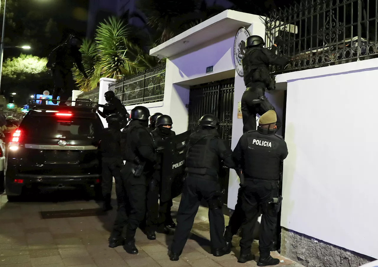 Mexico's President Announces Arrest of Former Ecuadorian Vice President in Mexican Embassy