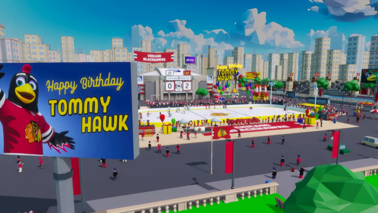 Sneak peek: Here's what the characters in the Blackhawks animated broadcast will look like