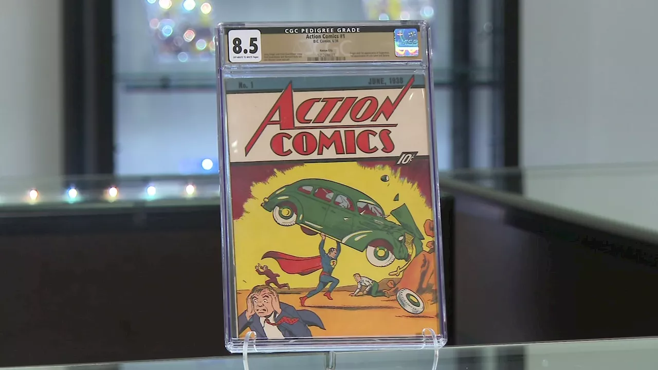 Action Comic No. 1, the First Superman Comic, Sells for $6 Million