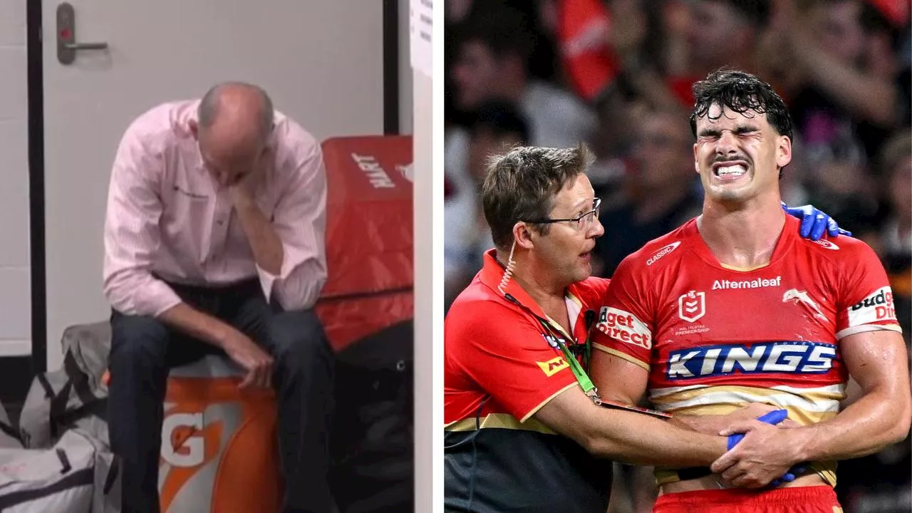 Sad Wayne Bennett photo says it all