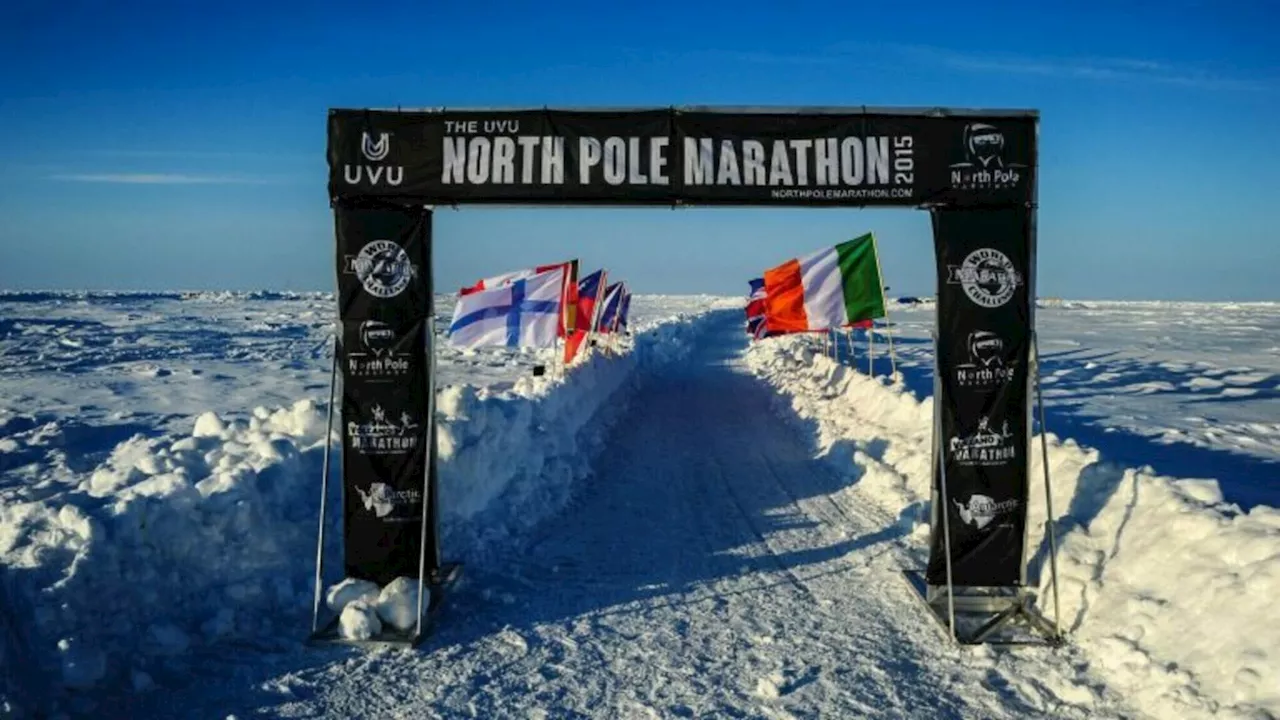 Das Abenteuer Nordpol-Marathon begann für Predl