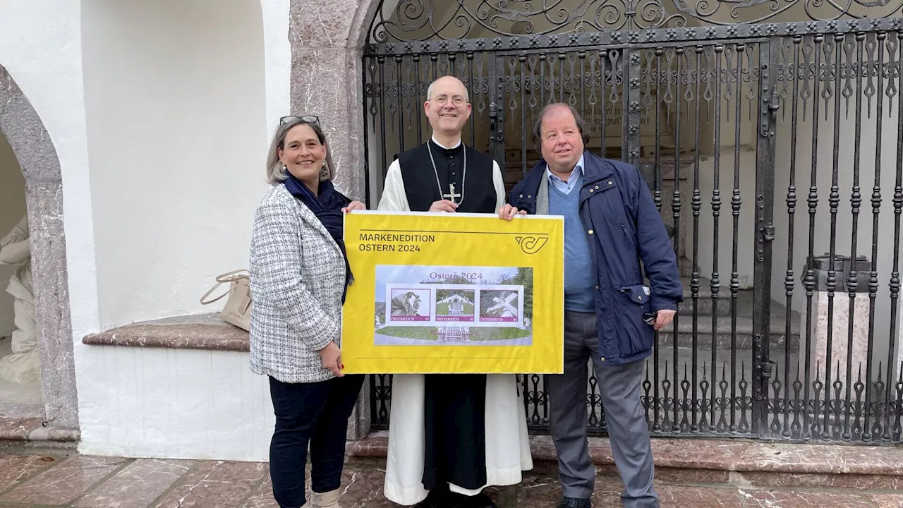 Der Lilienfelder Kalvarienberg als Sonderbriefmarke