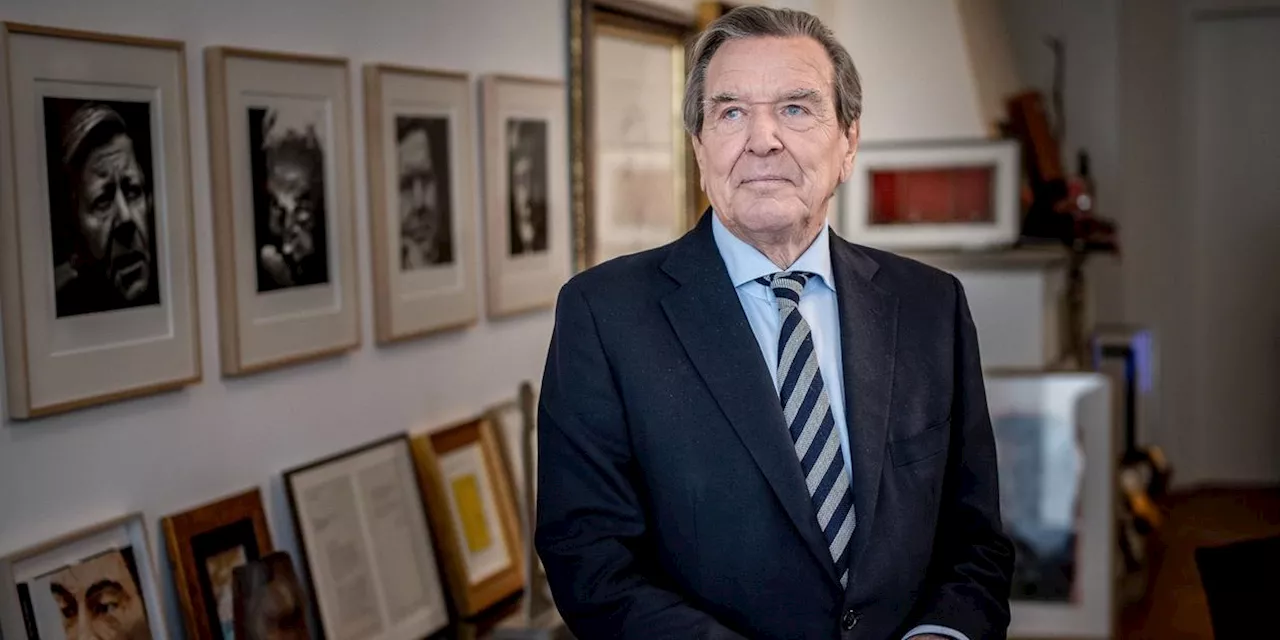 Schröder ist 80: Scholz und SPD-Spitze gratulieren