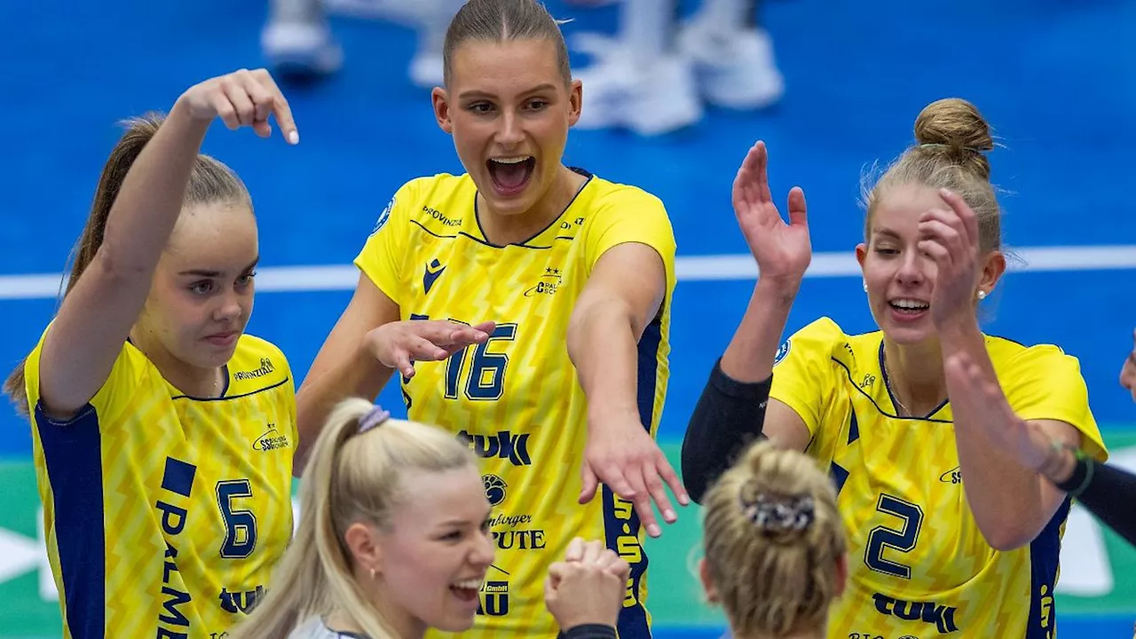 Mecklenburg-Vorpommern: Sieg gegen Potsdam: Schweriner Volleyballerinnen in Finale