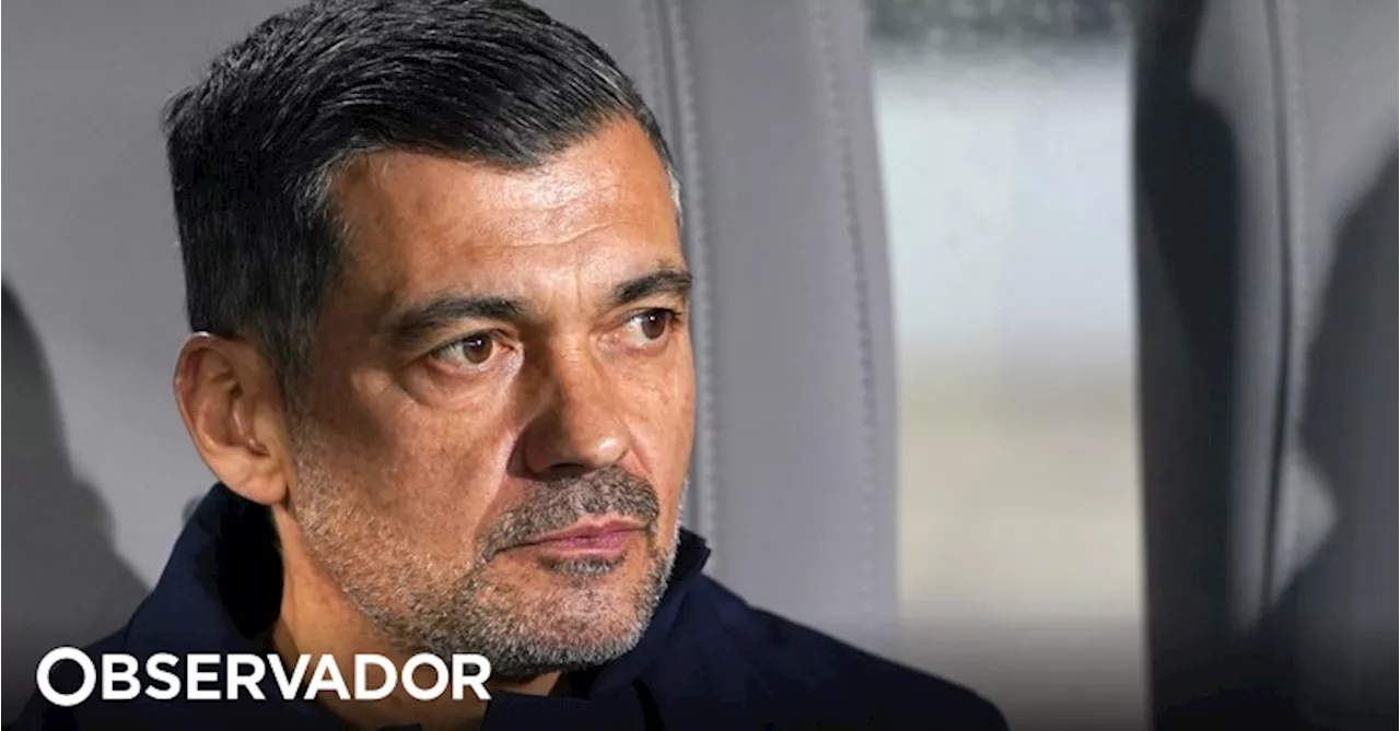 Sérgio Conceição alerta que 'todos os jogos são diferentes' antes de reencontrar Guimarães