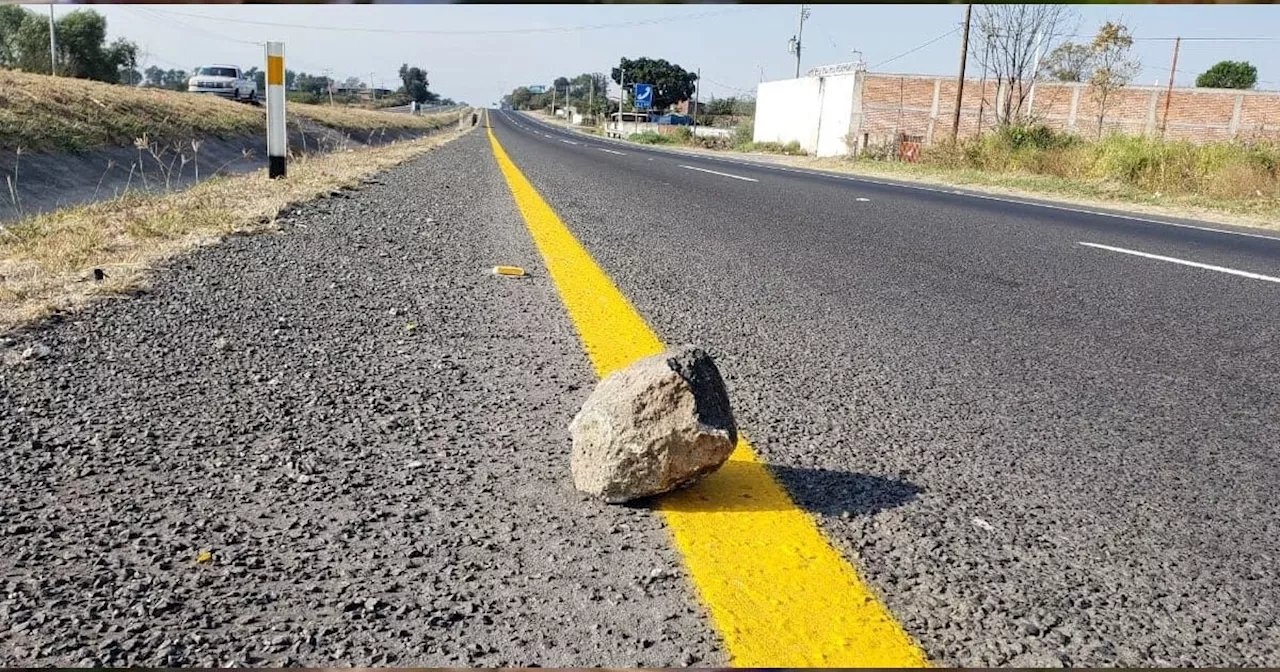 Cuidado, estas son las carreteras de Guanajuato donde identifican que lanzan piedras