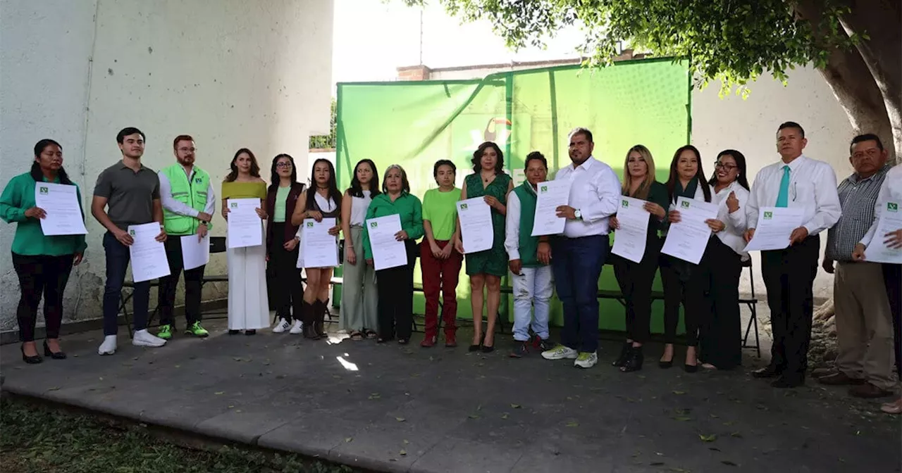 El Partido Verde en Guanajuato anuncia a sus candidatos para las elecciones locales del 2024