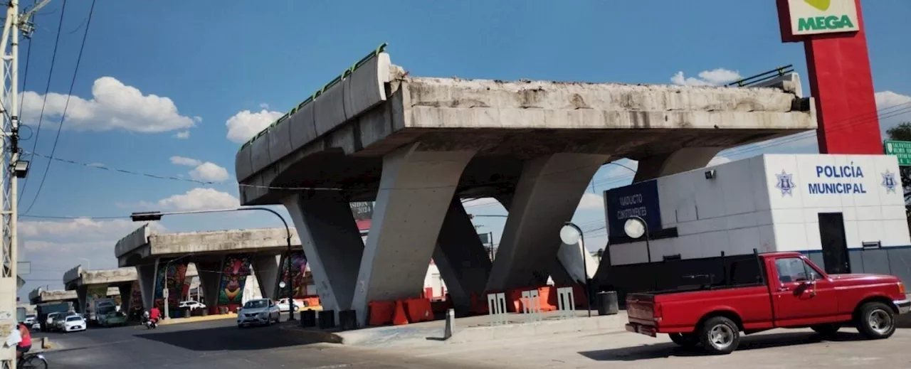 ¿Por qué suspendieron las obras en la Avenida Constituyentes de Celaya? Urgen apurar trabajos