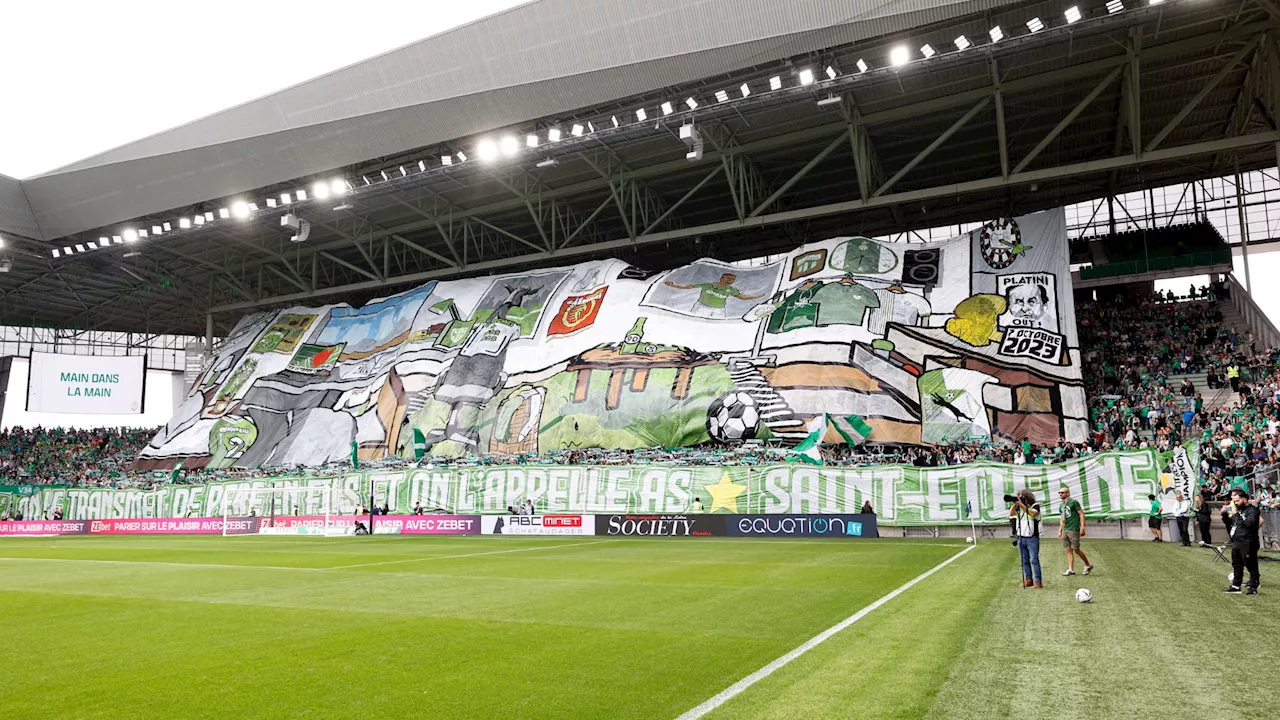 Saint-Étienne: les magnifiques tifos des supporters des Verts pour les 90 ans du club