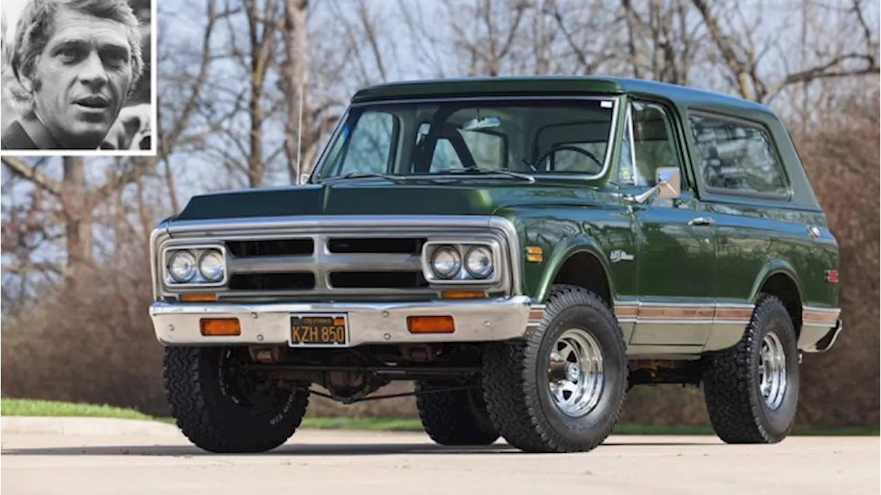 Steve McQueen’s Old 1970 Chevy K5 Blazer Is Now up for Grabs