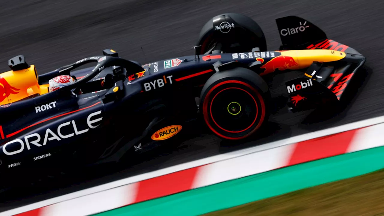 Japanese GP: Max Verstappen leads Red Bull one-two in final practice as Mercedes maintain improvement