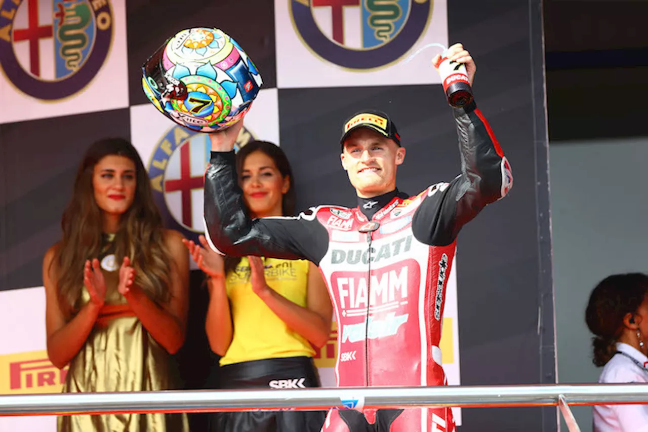 Chaz Davies (Ducati): «Mein erstes Podium in Jerez»